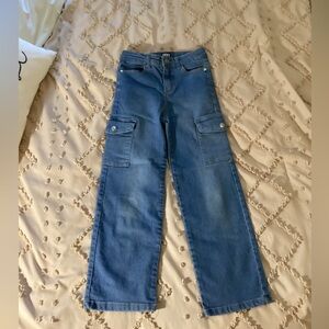 DKNY Kids Blue Cargo Jeans